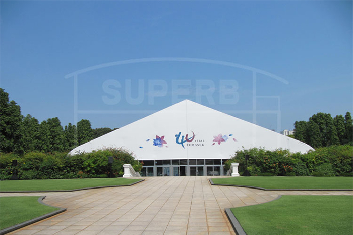 40x60m 40 years Temasek at Istana