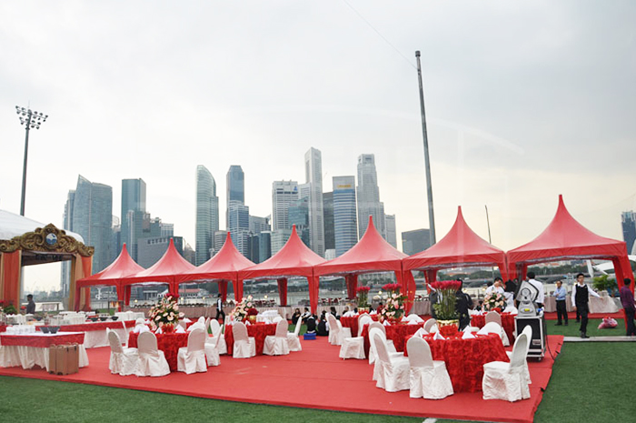 40X20m Singapore Costomized Wedding Tent