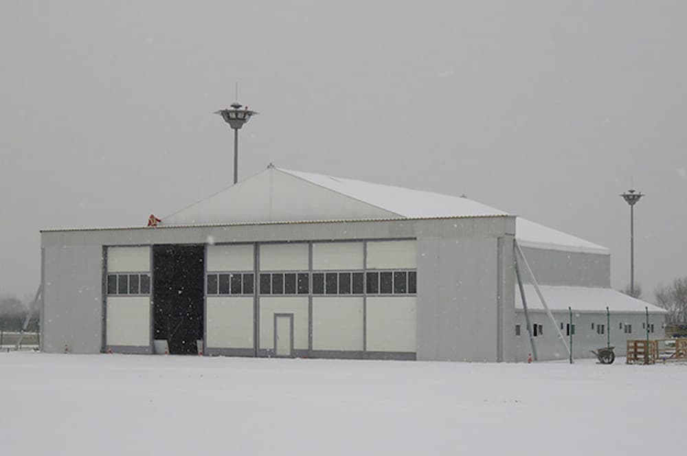20x25m Germany FlexHeliWarehouse