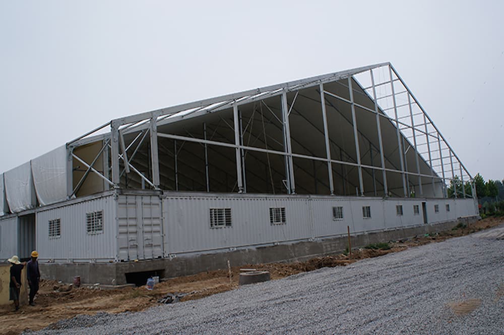 60x110m Brazil Temporary warehouse tent