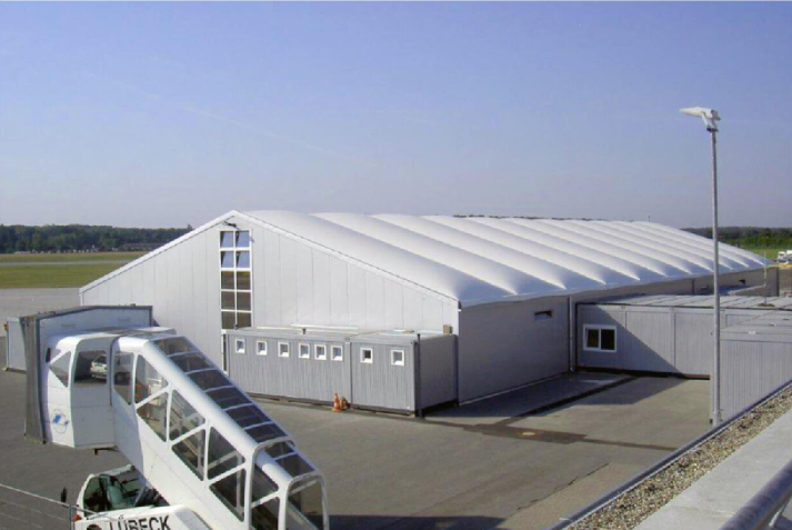Superb Holaj Tent – The Classic A Shape Aluminum-PVC Tent for Temporary Industrial Warehouses