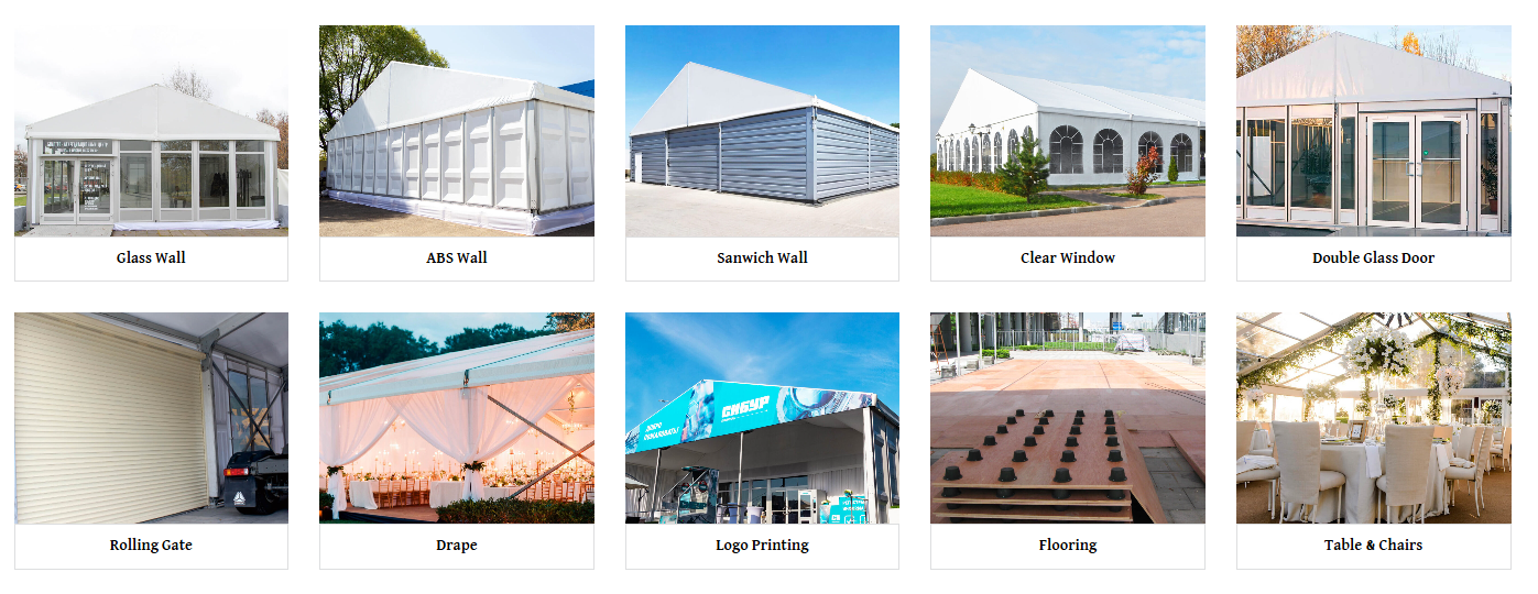Aluminum-PVC Tent