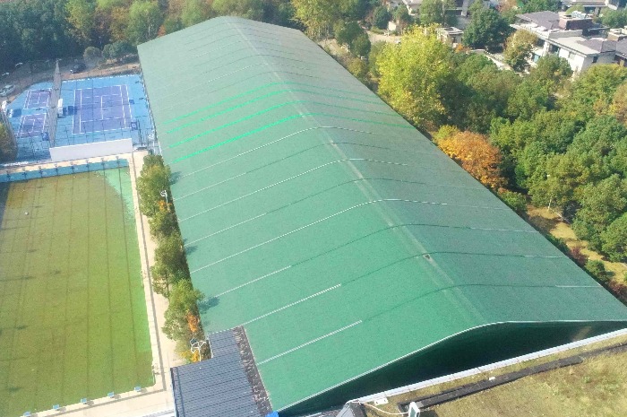 40x110m American International Basketball Court
