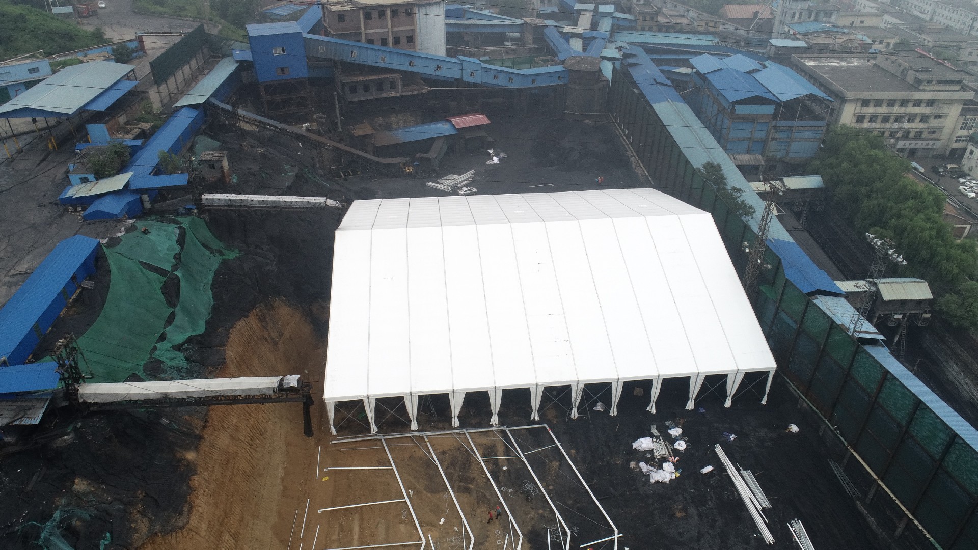 Mine Warehouse Tent