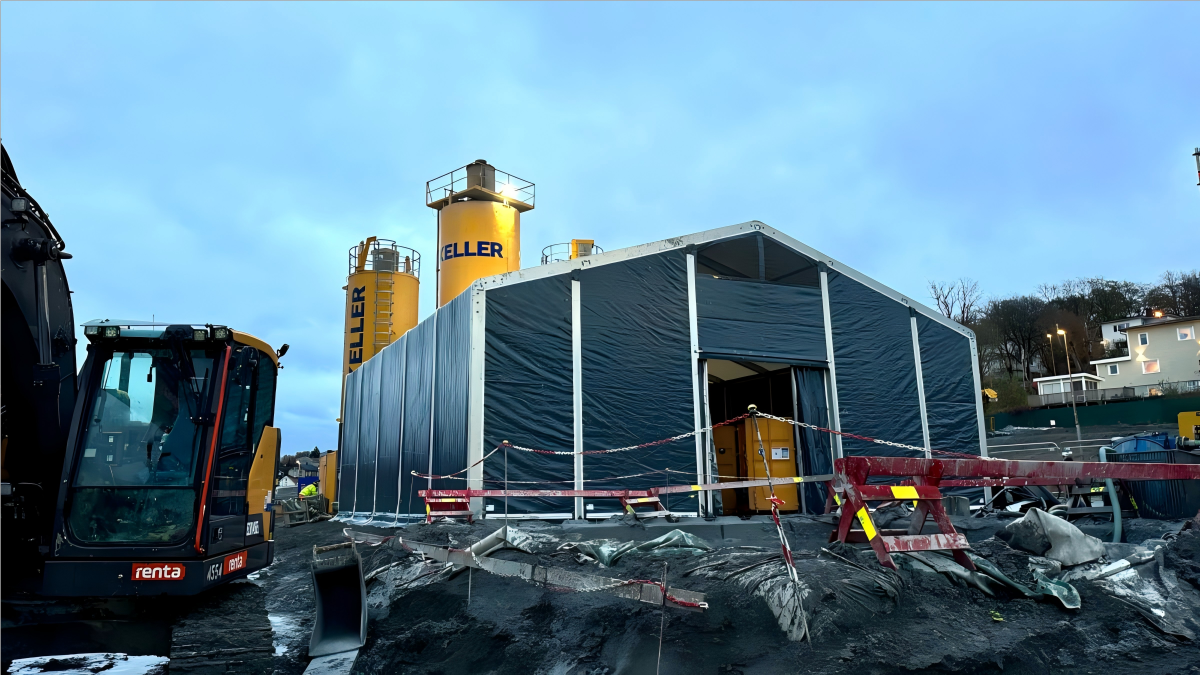 Mine Warehouse Tent