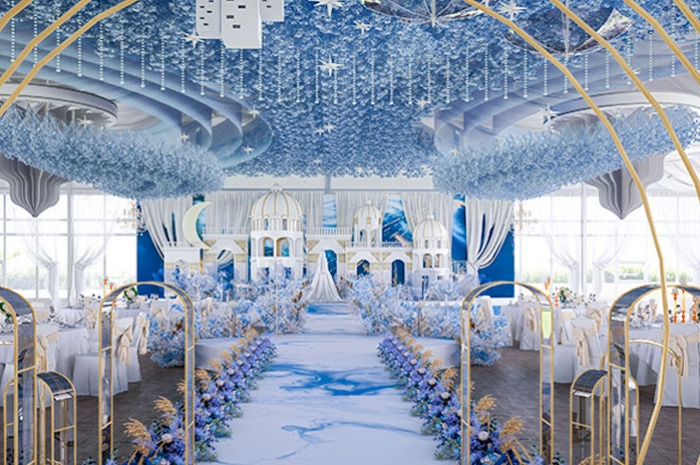 20x45m American Luxury Wedding Tent