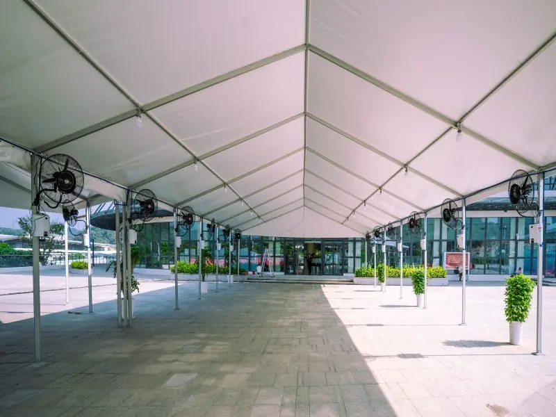 10x40m hospital sunshade tent