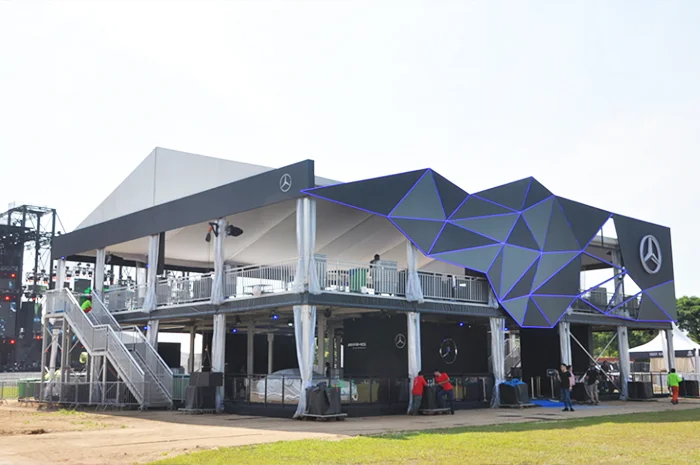 20X25m Singapore Double Decker Tent