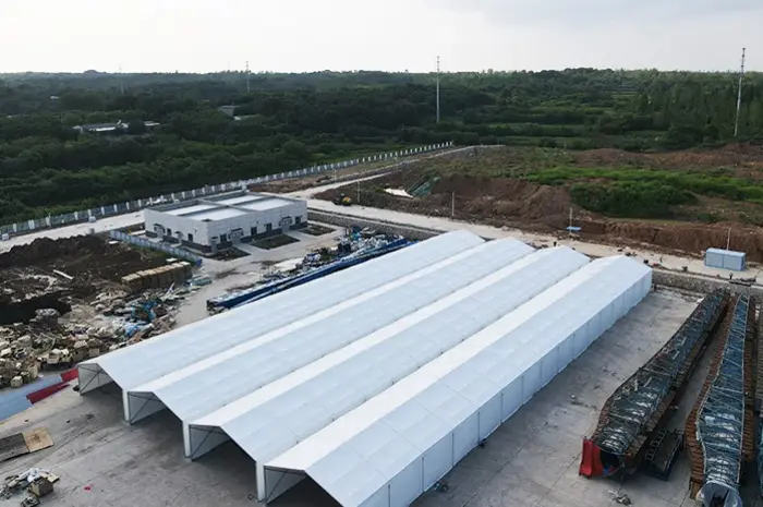 10x80m Australian Logistics Warehouse Tent