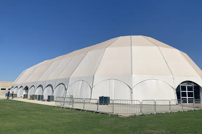 30x70m multi-roof international conference center