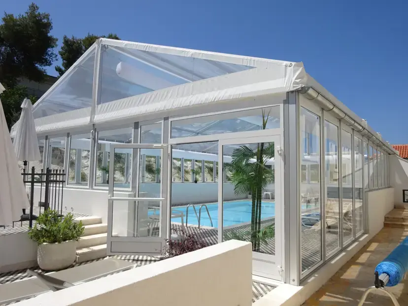 Hotel Swimming Pool Cover Solution in Australia: Year-Round Revenue Growth with Superb Holaj Tent