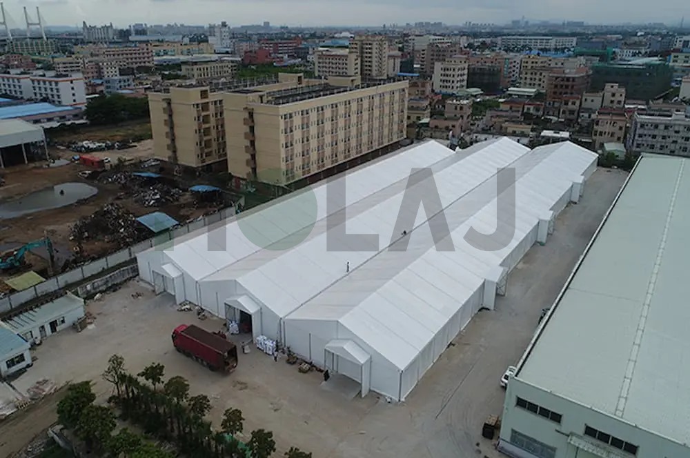 20x115m USA Large Storage Tent Project