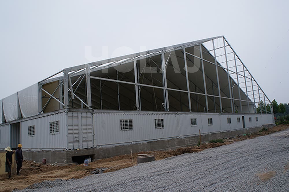 60x110m Brazil Temporary warehouse tent